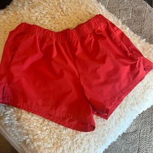 The North Face Women's Red Athletic Shorts